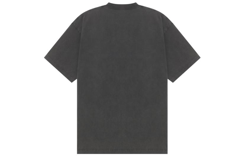 (Women) Balenciaga FW22  Oversized Distressed Logo Tee Black 641655TMVA91000 圖 3