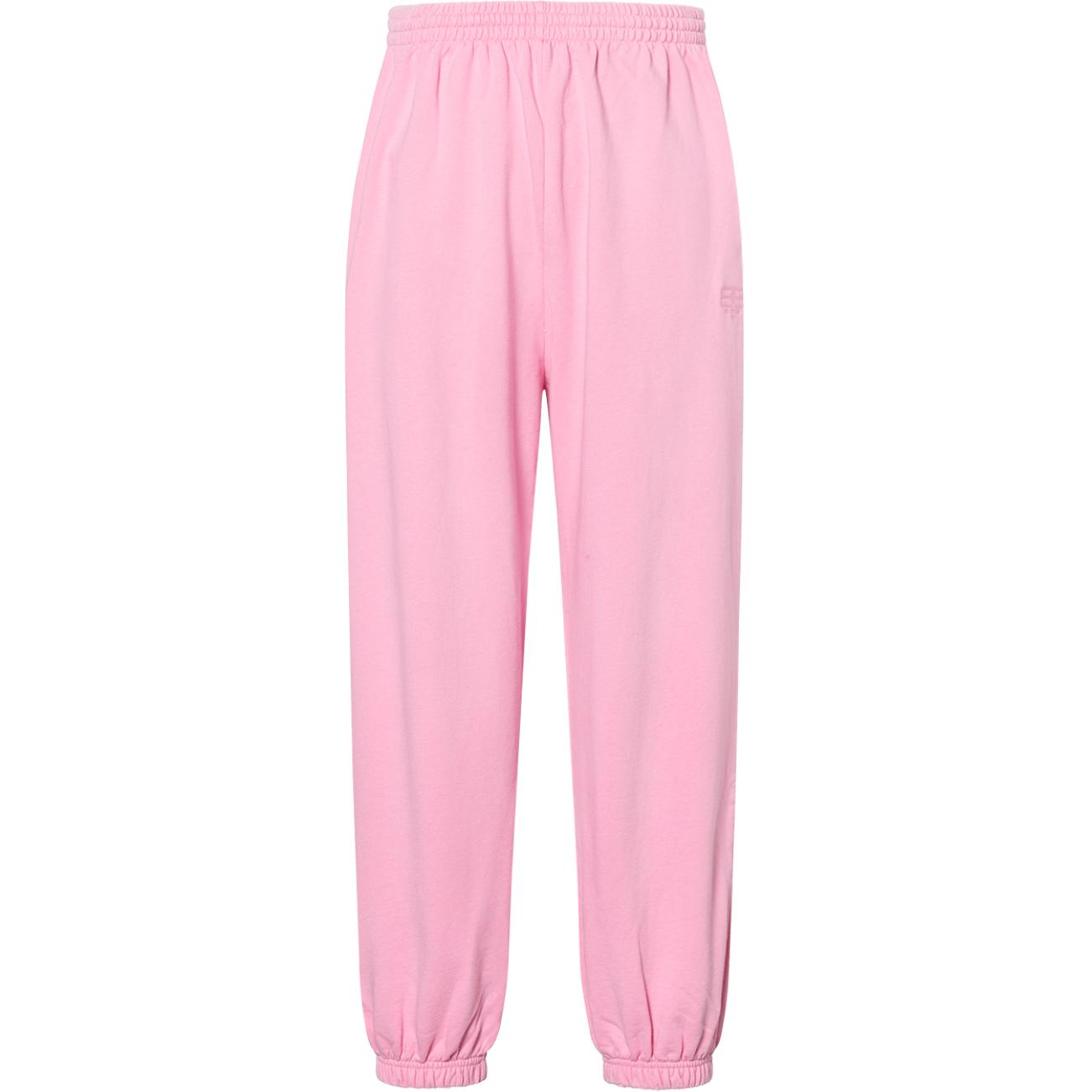 (Women) Balenciaga FW22  Pink Relaxed Fit Jogger Sweatpants. 675247TMVG65700
