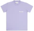Order (Women) Balenciaga FW22 Purple Letter Print Crewneck T-Shirt. 612964TKVJ13072