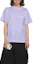 Purchase (Women) Balenciaga FW22 Purple Letter Print Crewneck T-Shirt. 612964TKVJ13072