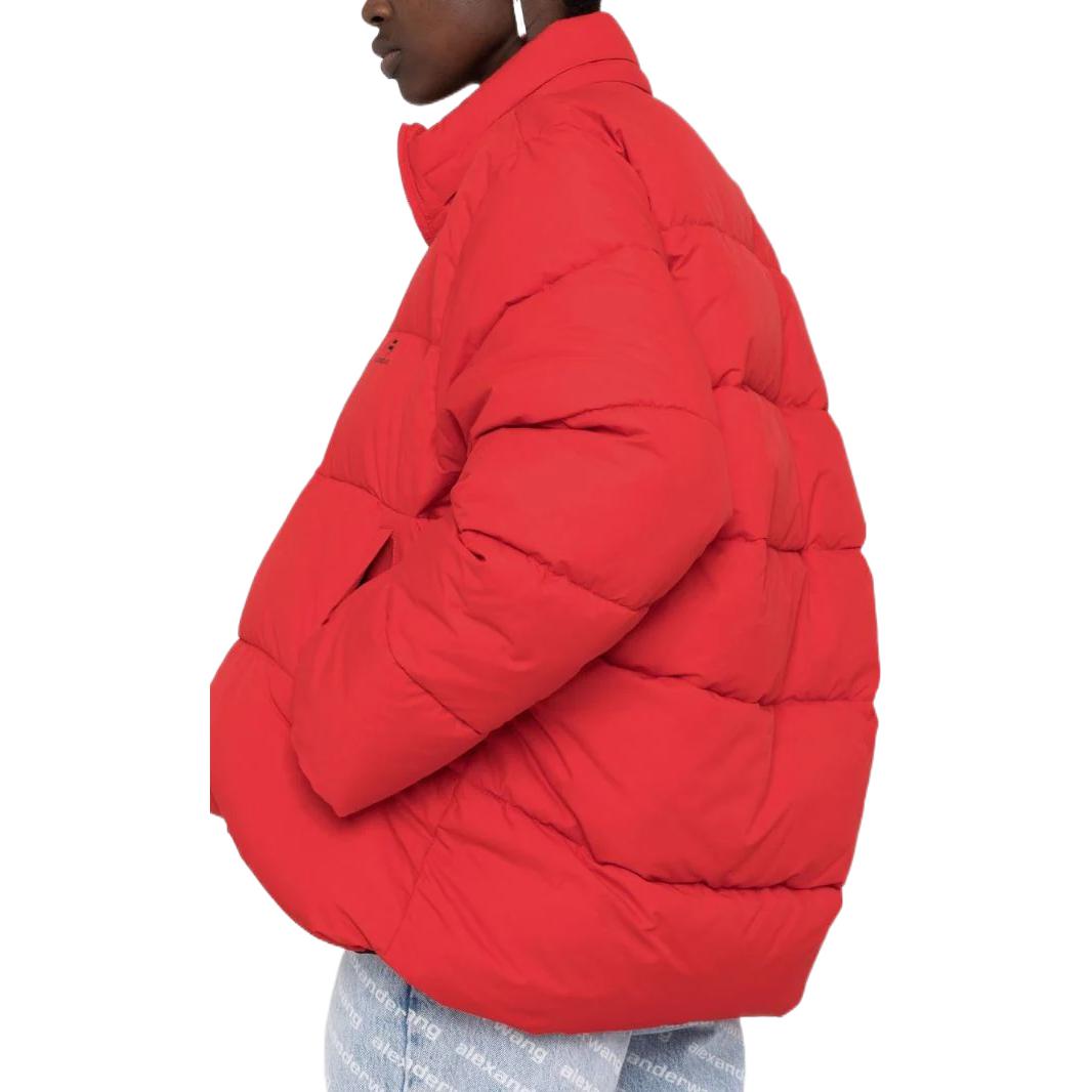 (Women) Balenciaga FW22  Red Solid Color Zip-Up Jacket Regular Fit. 675212TGO116010 圖 6