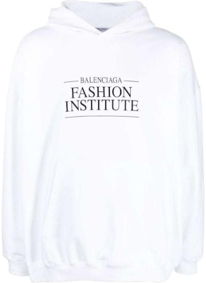 (W) Balenciaga FW22 Baju Lengan Panjang Putih Logo Cetak. 620947TMVK19040 Buy (W) Balenciaga FW22 Baju Lengan Panjang Putih Logo Cetak. 620947TMVK19040
