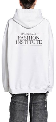 (W) Balenciaga FW22 Baju Lengan Panjang Putih Logo Cetak. 620947TMVK19040 Shop (W) Balenciaga FW22 Baju Lengan Panjang Putih Logo Cetak. 620947TMVK19040
