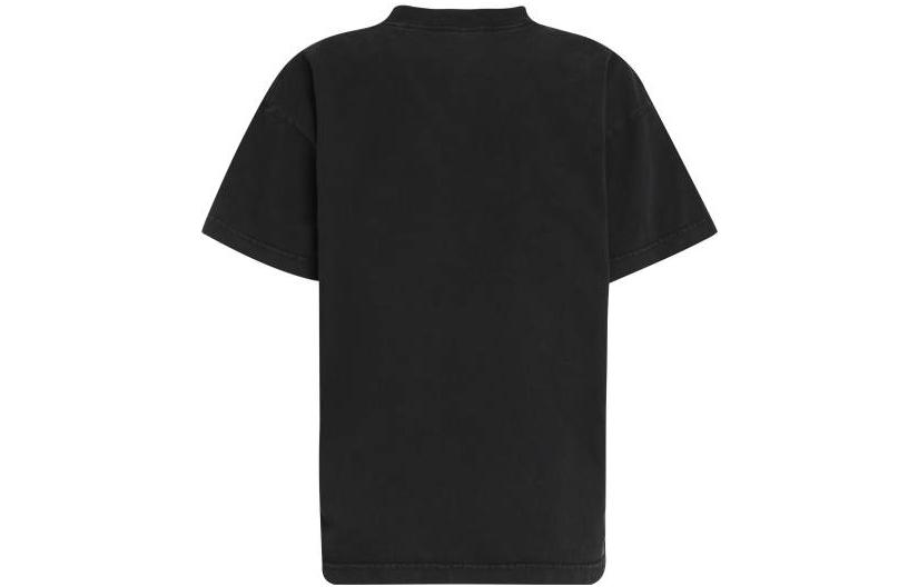 (Women) Balenciaga FW22 Be Different 2B Logo Print Black Crewneck T-Shirt . 612965TNVU91070 圖 3