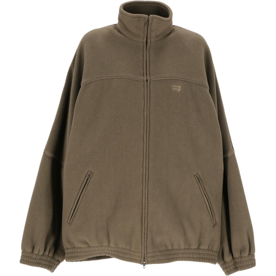 (Women) Balenciaga FW22 Brown Letter Print Long Sleeve Jacket  Regular Fit. 719864TNQ069966