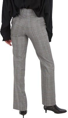 (W) 발렌시아가 FW22 그레이 체크 스트레이트 핏 팬츠 여성용 레귤러핏 595066TGT17G9175 Lookbook (W) 발렌시아가 FW22 그레이 체크 스트레이트 핏 팬츠 여성용 레귤러핏 595066TGT17G9175