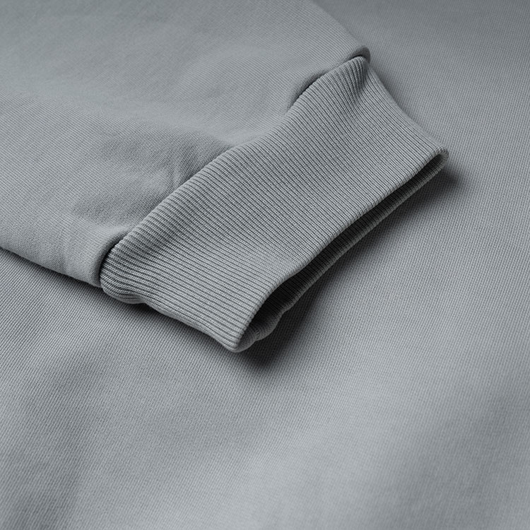 (Women) Balenciaga FW22 Grey Logo Embroidered Crewneck Sweatshirt Regular Fit 697869TNVG89244 圖 6