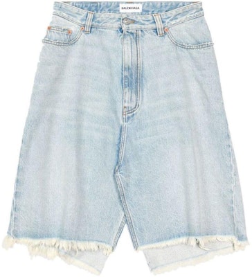 (W) 발렌시아가 FW22 하이웨이스트 프린지 스커트 여성 라이트 블루 704546TDW144824 Order (W) 발렌시아가 FW22 하이웨이스트 프린지 스커트 여성 라이트 블루 704546TDW144824