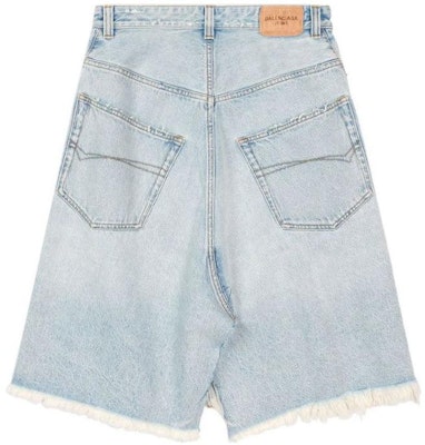 (W) 발렌시아가 FW22 하이웨이스트 프린지 스커트 여성 라이트 블루 704546TDW144824 Lookbook (W) 발렌시아가 FW22 하이웨이스트 프린지 스커트 여성 라이트 블루 704546TDW144824