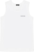 (Women) Balenciaga FW22 Logo Embroidered Pullover Tank Top Vest - . 697880TMVM39040 (Women) Balenciaga FW22 Logo Embroidered Pullover Tank Top Vest - . 697880TMVM39040