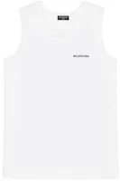 Order (Women) Balenciaga FW22 Logo Embroidered Pullover Tank Top Vest - . 697880TMVM39040