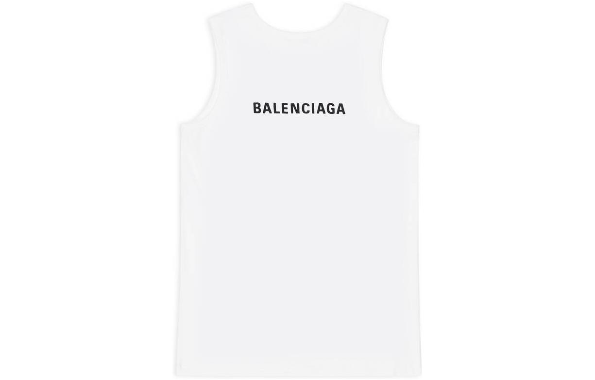 Lookbook (W) 巴黎世家 FW22 刺绣标志无袖针织背心上衣 697880TMVM39040