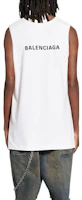Details for (Women) Balenciaga FW22 Logo Embroidered Pullover Tank Top Vest - . 697880TMVM39040
