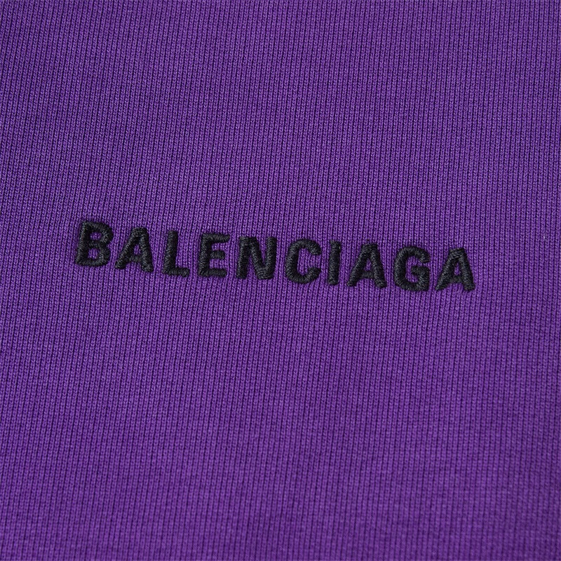 (Women) Balenciaga FW22 Logo Print Purple Oversized Hoodie for Women. 578135TNVH15162 圖 7