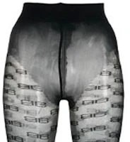 Sizing (Women) Balenciaga FW22 Monogram Logo Slim Fit Leggings Tights Women’s Black. 7041143C5B31000