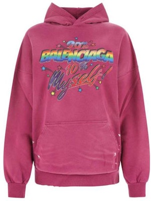 (W) Balenciaga FW22 Hoodie Cetakan Huruf Merah Jambu Magenta. 675003TMVH45566 Order (W) Balenciaga FW22 Hoodie Cetakan Huruf Merah Jambu Magenta. 675003TMVH45566