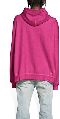 (W) Balenciaga FW22 Hoodie Cetakan Huruf Merah Jambu Magenta. 675003TMVH45566 Sizing (W) Balenciaga FW22 Hoodie Cetakan Huruf Merah Jambu Magenta. 675003TMVH45566