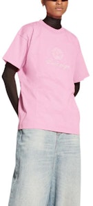 (W) Camiseta Balenciaga FW22 Qixi Rosa Oversize con Logo Gráfico. 612965TMVL45504 Purchase (W) Camiseta Balenciaga FW22 Qixi Rosa Oversize con Logo Gráfico. 612965TMVL45504