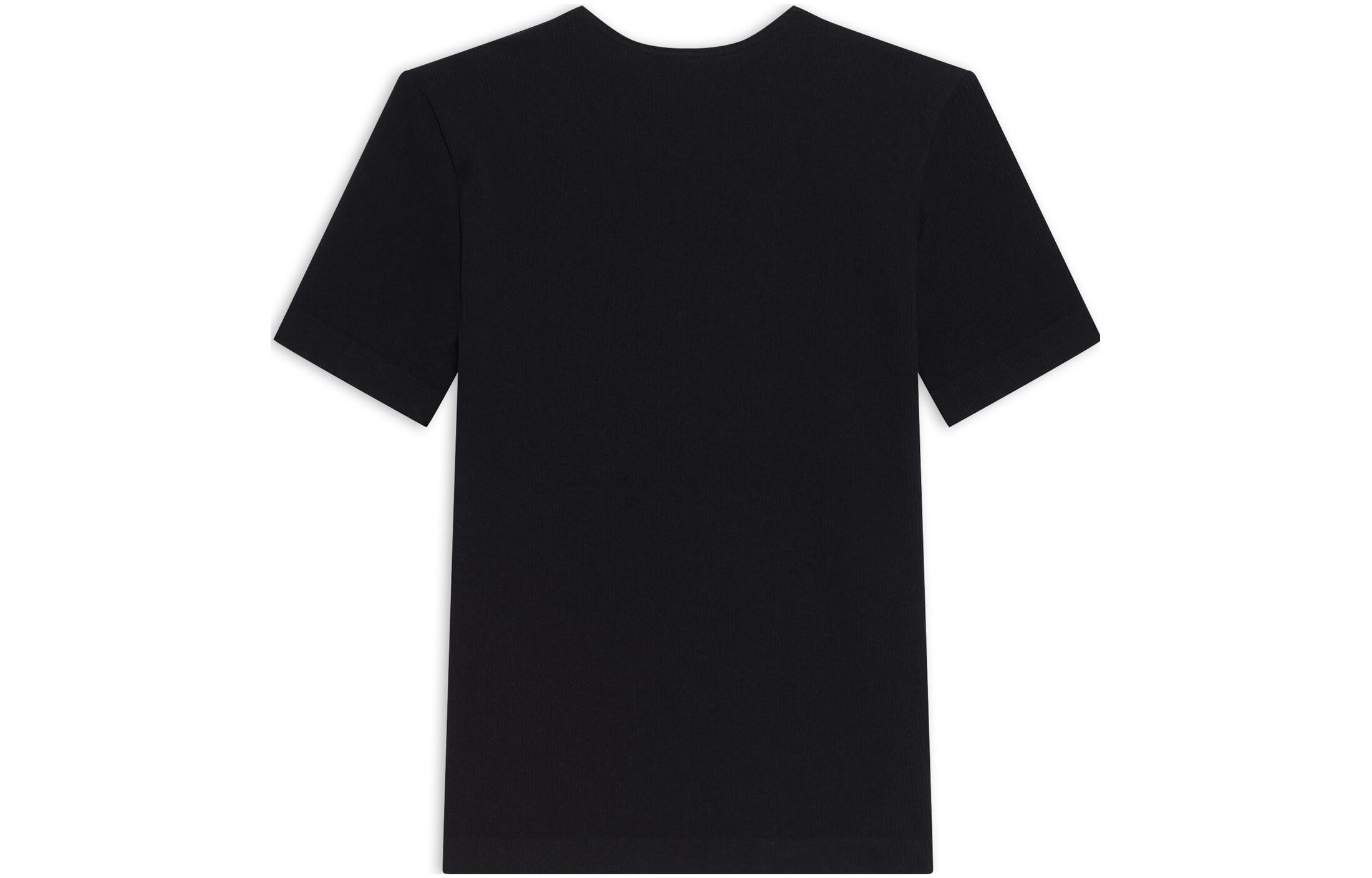 (Women) Balenciaga FW22 Solid Color Knit Crewneck T-Shirt Women’s Black. 6855183B4B61000 圖 3