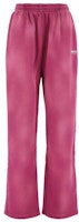 (Women) Balenciaga FW22 Solid Logo Straight-Leg Pants Women’s Red. 674594TKVI90528 (Women) Balenciaga FW22 Solid Logo Straight-Leg Pants Women’s Red. 674594TKVI90528