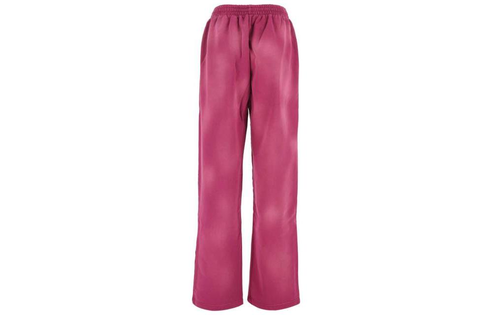 Lookbook (W) Balenciaga FW22 紅色直筒女裝褲款 固體標誌款式. 674594TKVI90528