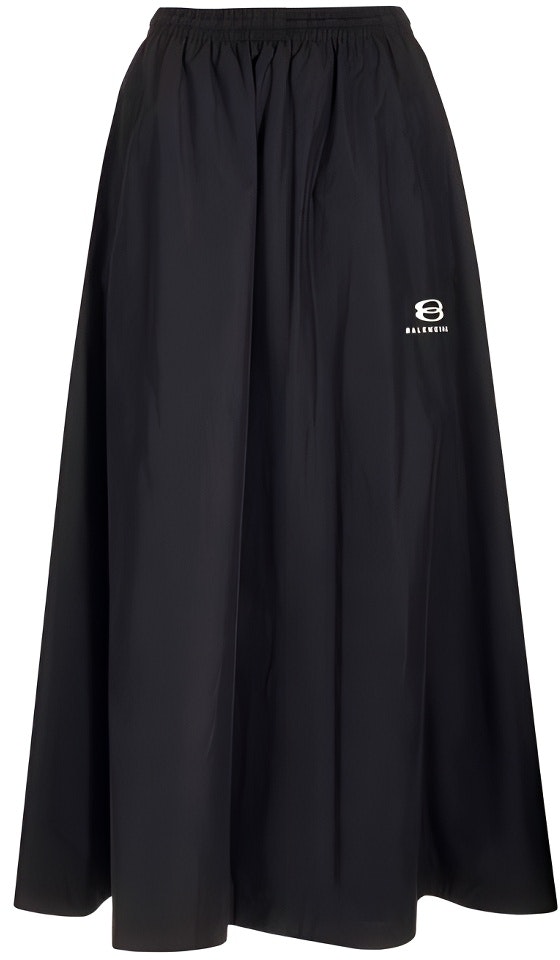 women-balenciaga-fw-23-black-letter-logo-print-casual-long-skirt-772719-tnq-251000