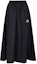 Buy (Women) Balenciaga FW23 Black Letter Logo Print Casual Long Skirt. 772719TNQ251000