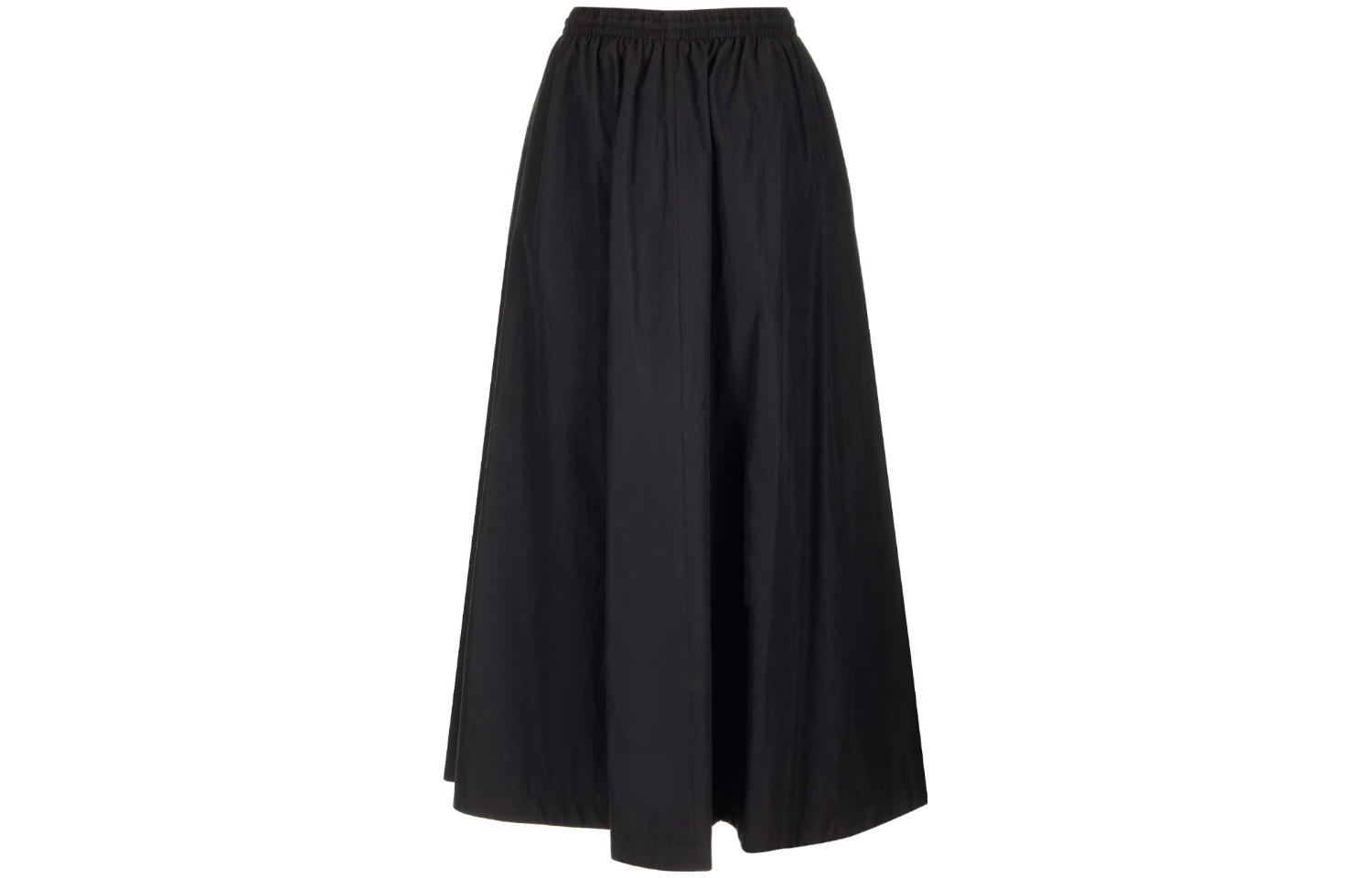 Lookbook (Women) Balenciaga FW23  Black Letter Logo Print Casual Long Skirt. 772719TNQ251000