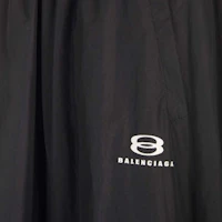 Purchase (W) Balenciaga FW23 黑色字母印花休閒長裙 772719TNQ251000