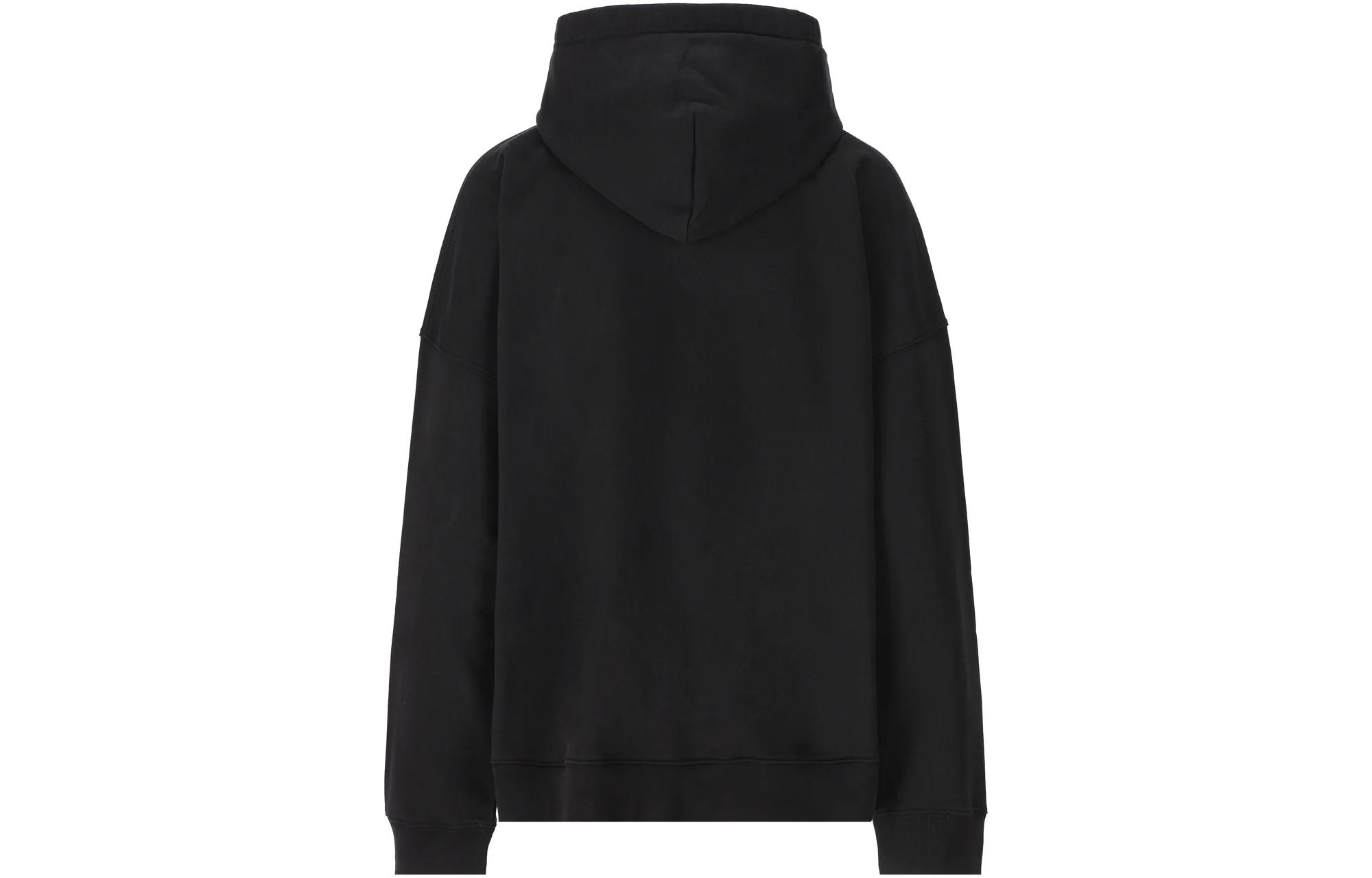 (Women) Balenciaga FW23  Black Logo Print Hoodie 675003TNVR31070 圖 3