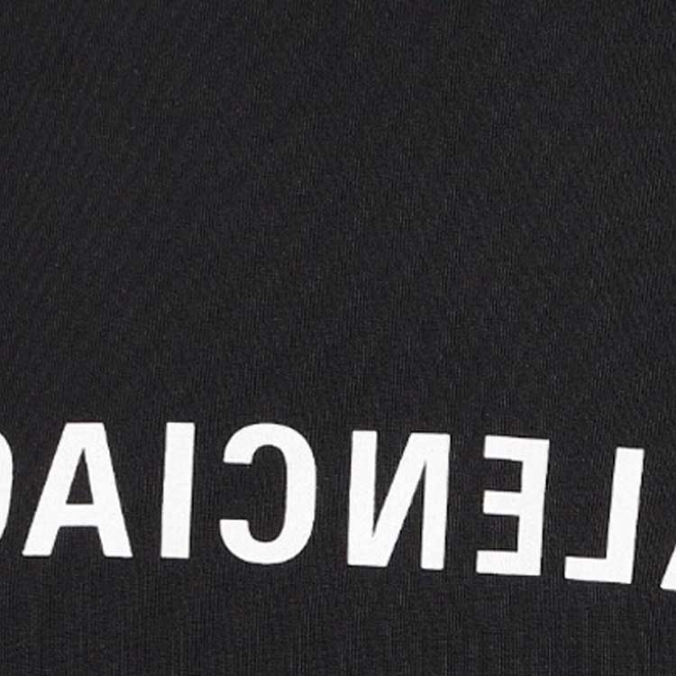 (Women) Balenciaga FW23  Black Logo Print Hoodie 675003TNVR31070 圖 6