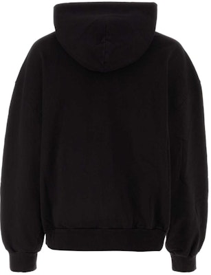 (W) 巴黎世家 FW23 黑色Logo拉链连帽衫 常规版型. 767857TPVN31270 Lookbook (W) 巴黎世家 FW23 黑色Logo拉链连帽衫 常规版型. 767857TPVN31270