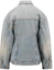 Lookbook (W) Balenciaga FW23 Jaket Denim Oversized Distressed Warna Biru 773776TJW794076