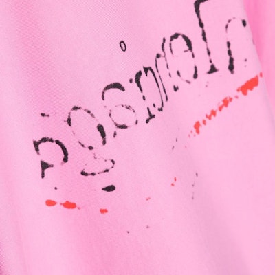 (Women) Balenciaga FW23 Pink Crewneck Sweatshirt with Logo Print. 720462TNVE81715 Sizing (Women) Balenciaga FW23 Pink Crewneck Sweatshirt with Logo Print. 720462TNVE81715