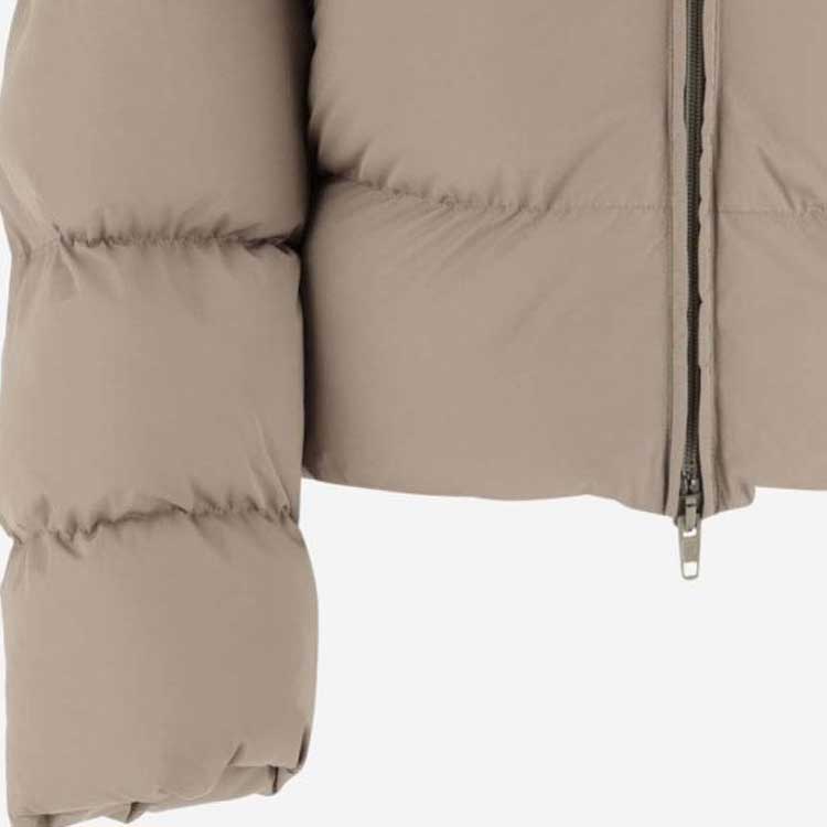 (Women) Balenciaga FW23 Beige Logo High-Neck Jacket  Regular Fit. 772262TPO069501 圖 4