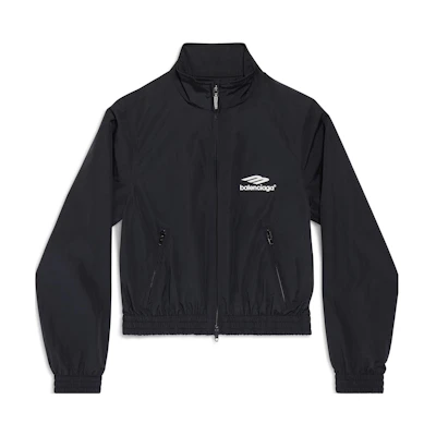(Women) Balenciaga FW23 Letter Logo Print Long Sleeve Jacket Regular Fit Women 769015TNQ251000