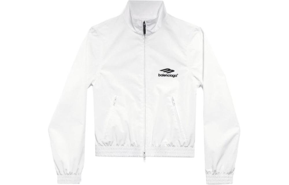 (Women) Balenciaga FW23 Letter Logo Print Long Sleeve Jacket Regular Fit Women 769015TNQ251000 圖 2
