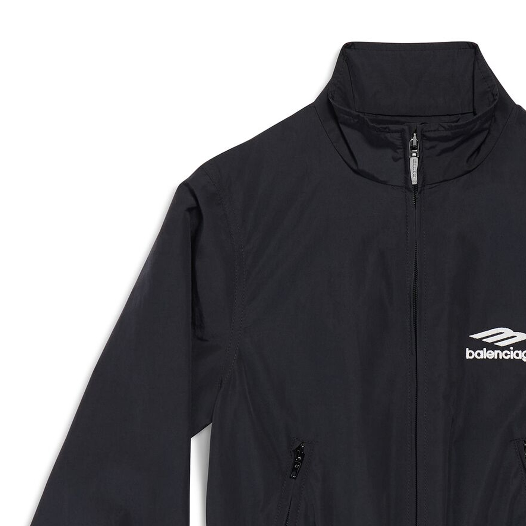 (Women) Balenciaga FW23 Letter Logo Print Long Sleeve Jacket Regular Fit Women 769015TNQ251000 圖 9