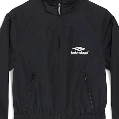 (Women) Balenciaga FW23 Letter Logo Print Long Sleeve Jacket Regular Fit Women 769015TNQ251000 2