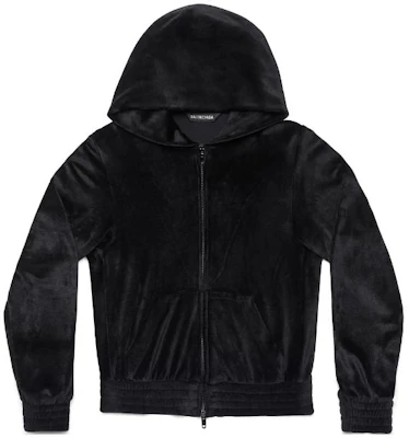 (W) Balenciaga FW23 字母圖案拉鍊連帽衫 女裝黑色標準版型 751792TOV101000 Lookbook (W) Balenciaga FW23 字母圖案拉鍊連帽衫 女裝黑色標準版型 751792TOV101000