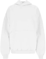 (Women) Balenciaga FW24 White Hoodie Pullover Sweatshirt Regular Fit. 739024TOVU99012 (Women) Balenciaga FW24 White Hoodie Pullover Sweatshirt Regular Fit. 739024TOVU99012