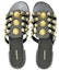 Lookbook (Women) Balenciaga Giant Flat Sandal 'Studded Black' 549875AD404010