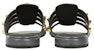 (Women) Balenciaga Giant Flat Sandal 'Studded Black' 549875AD404010