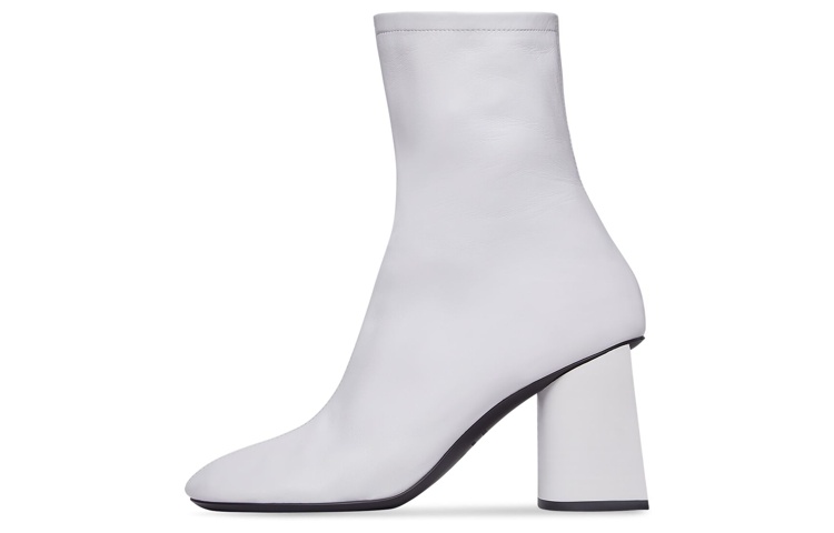 (Women) Balenciaga Glove 'White Zip' 712971WBCW09000