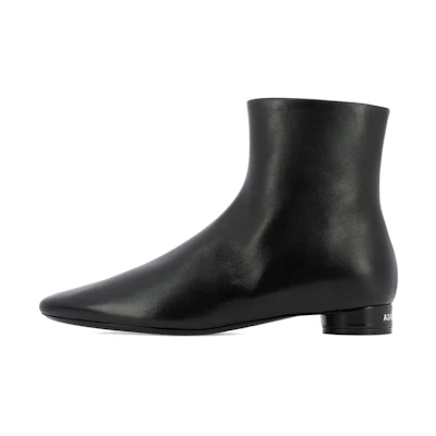 (W) Balenciaga Ankle Boots 'Black Leather'