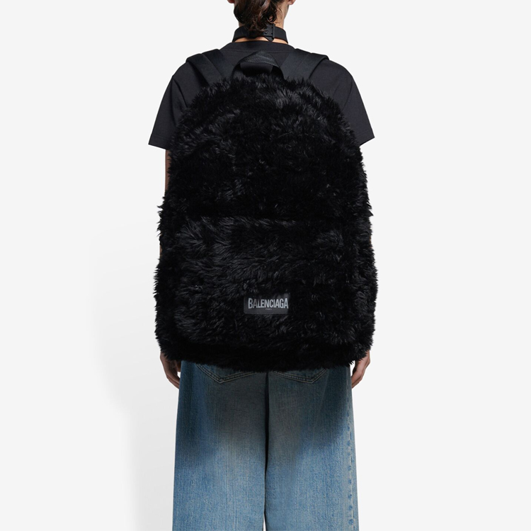 (Women) Balenciaga Graphic Print Crew Neck T-Shirt Women’s Black Short Sleeve Tee 612964TKVA31361 圖 5