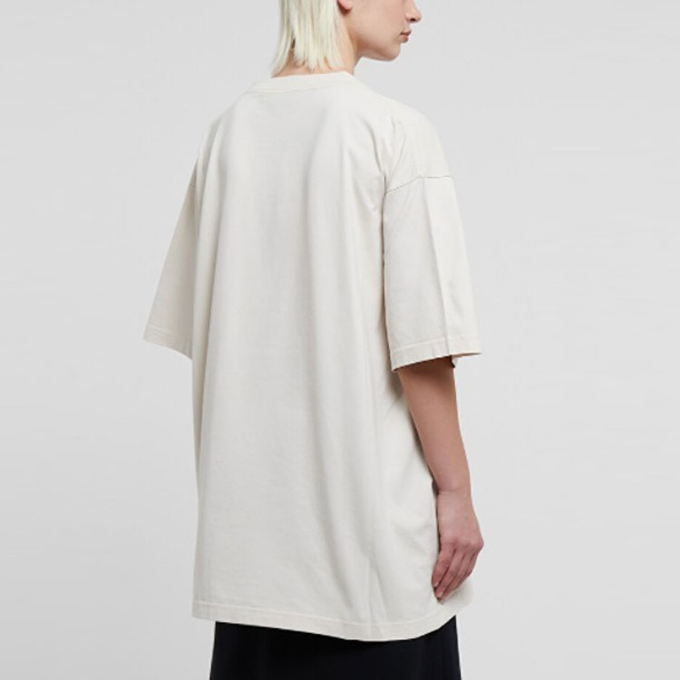 (Women) Balenciaga Graphic Print Crewneck T-Shirt SS22 White  Tee. 641655TLVF99054 圖 6