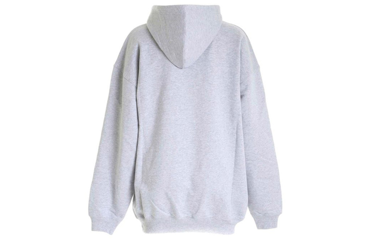 Lookbook (W) 巴黎世家灰色Logo印花連帽衫 578135TIV511167