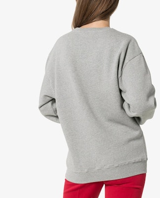 (W) 巴黎世家灰色小麦皇冠标志套头衫卫衣 578132TGV681300 Shop (W) 巴黎世家灰色小麦皇冠标志套头衫卫衣 578132TGV681300