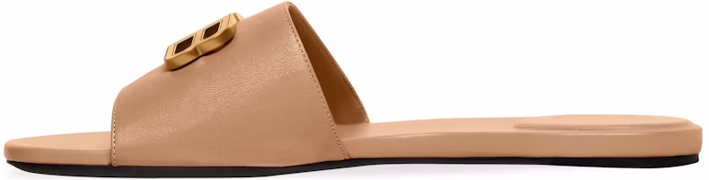 (Women) Balenciaga Groupie 'Beige Sheepskin Slides' 737270WBCW12080 (Women) Balenciaga Groupie 'Beige Sheepskin Slides' 737270WBCW12080